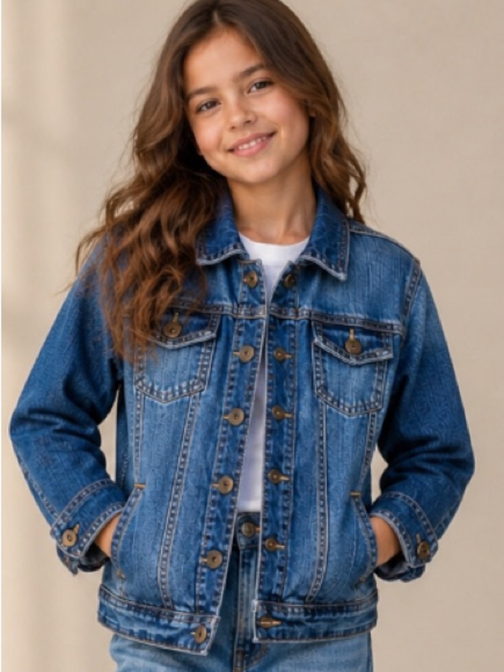 New Look Kids Classic Blue Denim Jacket